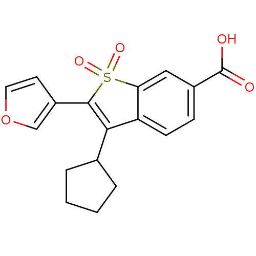 Chemical structure of BindingDB Monomer ID 50193070