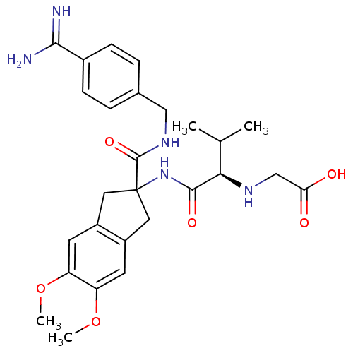 Chemical structure of BindingDB Monomer ID 50193233