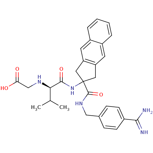 Chemical structure of BindingDB Monomer ID 50193239