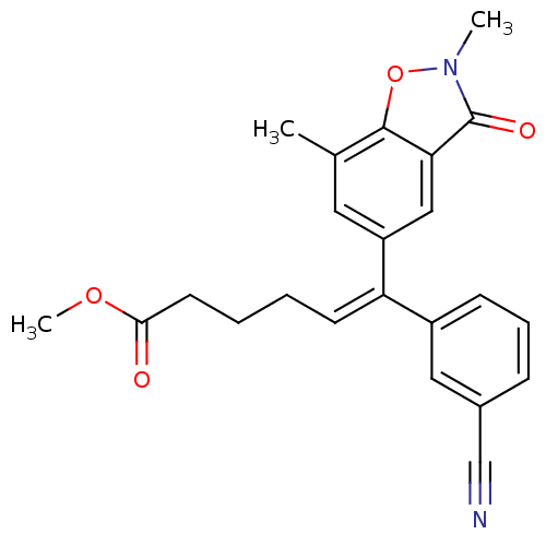 Chemical structure of BindingDB Monomer ID 50193523