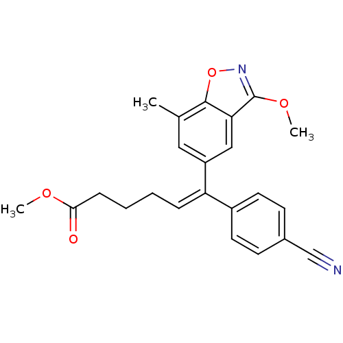 Chemical structure of BindingDB Monomer ID 50193524