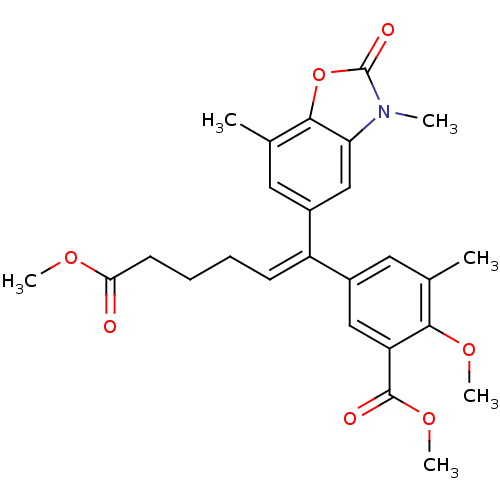 Chemical structure of BindingDB Monomer ID 50193526