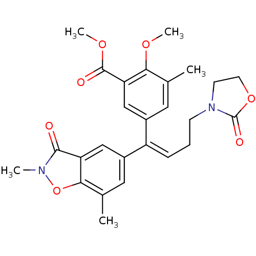 Chemical structure of BindingDB Monomer ID 50193527