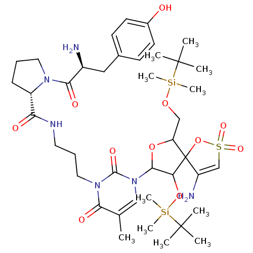 Chemical structure of BindingDB Monomer ID 50193552