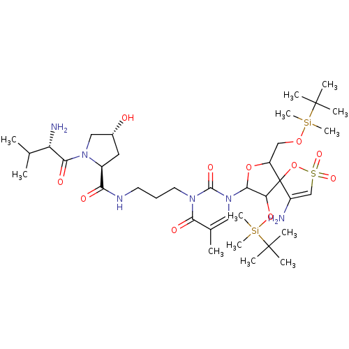 Chemical structure of BindingDB Monomer ID 50193553