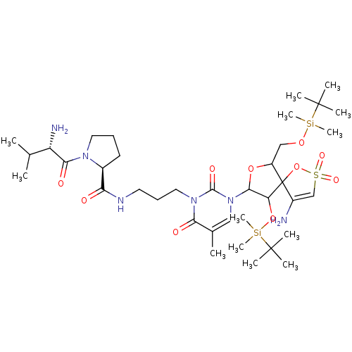 Chemical structure of BindingDB Monomer ID 50193554
