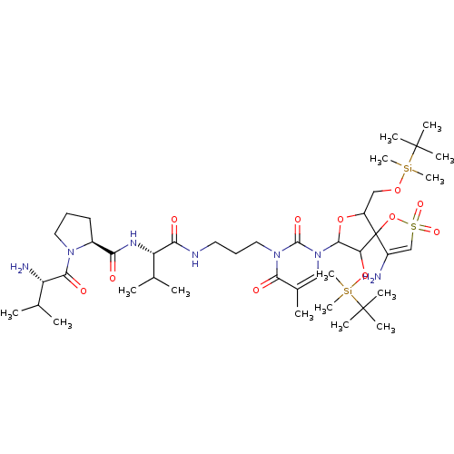 Chemical structure of BindingDB Monomer ID 50193557