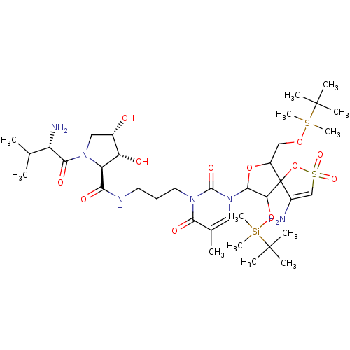 Chemical structure of BindingDB Monomer ID 50193559