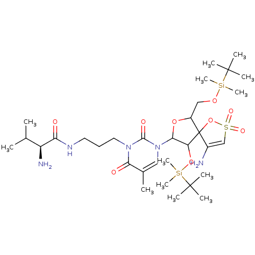 Chemical structure of BindingDB Monomer ID 50193564