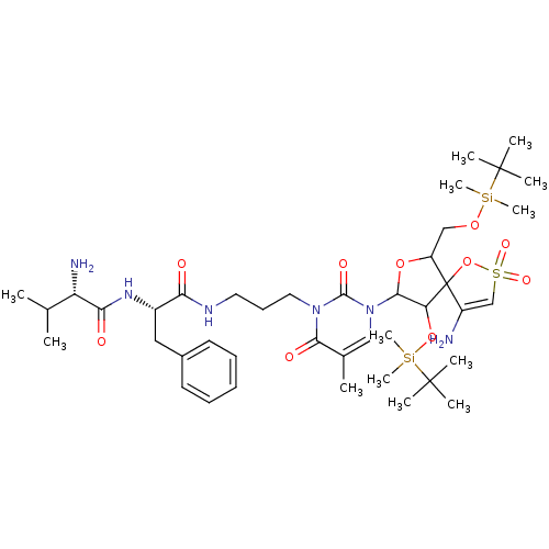 Chemical structure of BindingDB Monomer ID 50193565