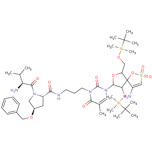 Chemical structure of BindingDB Monomer ID 50193566