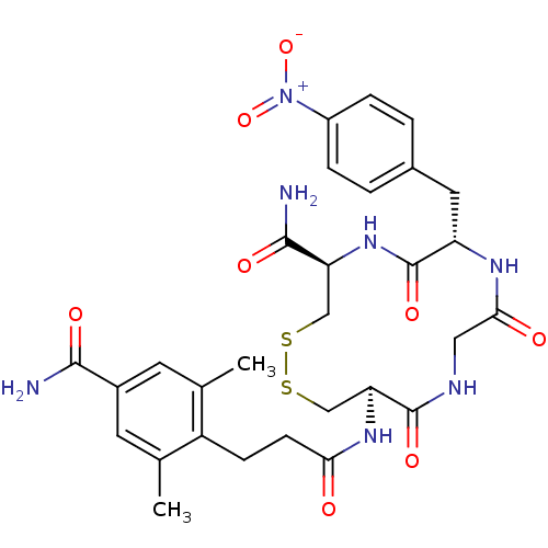 Chemical structure of BindingDB Monomer ID 50193597