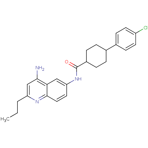 Chemical structure of BindingDB Monomer ID 50193634