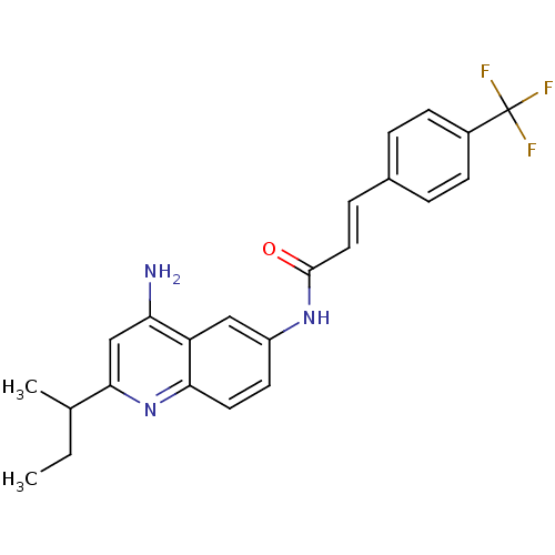 Chemical structure of BindingDB Monomer ID 50193645