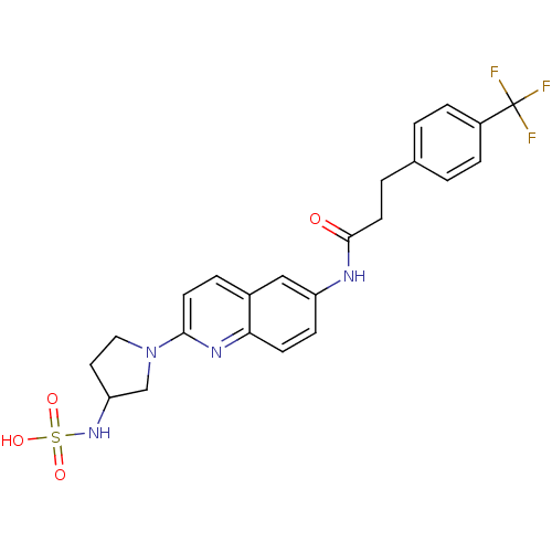Chemical structure of BindingDB Monomer ID 50193692