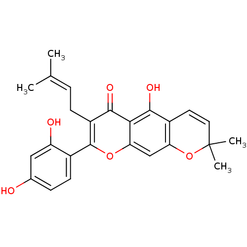 Chemical structure of BindingDB Monomer ID 50193718