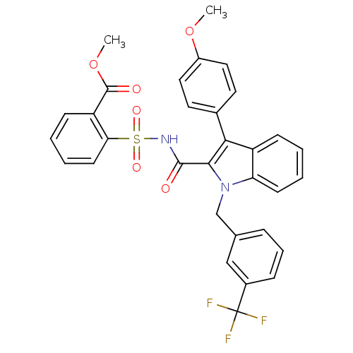 Chemical structure of BindingDB Monomer ID 50193734