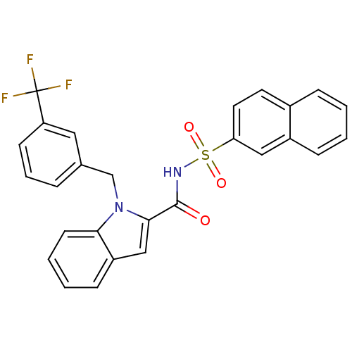 Chemical structure of BindingDB Monomer ID 50193752