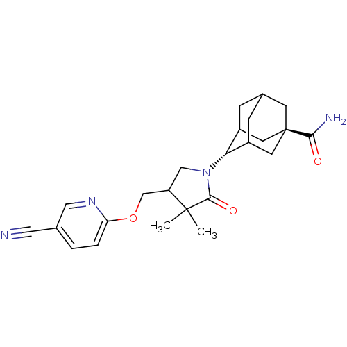 Chemical structure of BindingDB Monomer ID 50193786