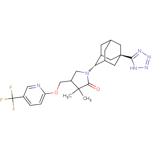 Chemical structure of BindingDB Monomer ID 50193796