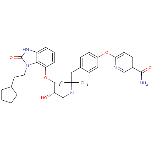 Chemical structure of BindingDB Monomer ID 50193801