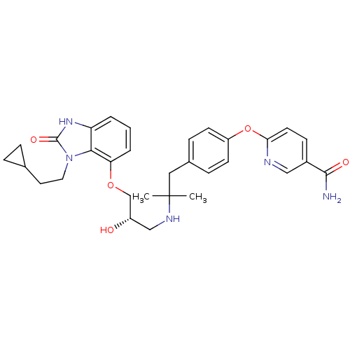 Chemical structure of BindingDB Monomer ID 50193805