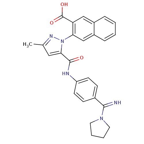Chemical structure of BindingDB Monomer ID 50193864