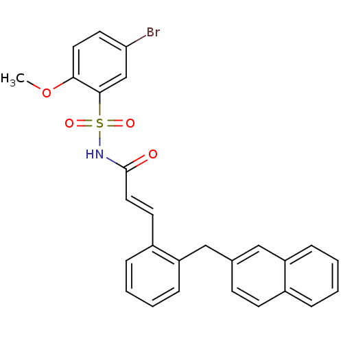 Chemical structure of BindingDB Monomer ID 50193922