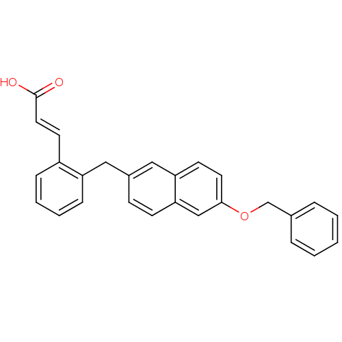 Chemical structure of BindingDB Monomer ID 50193924