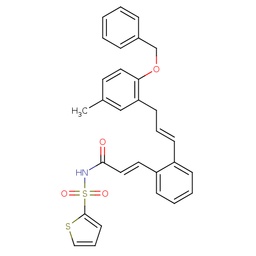Chemical structure of BindingDB Monomer ID 50193927