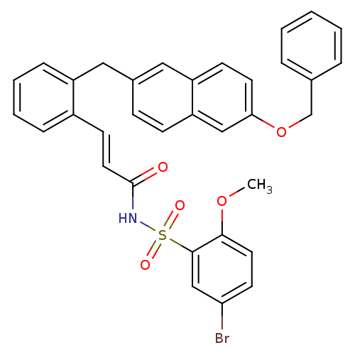Chemical structure of BindingDB Monomer ID 50193935