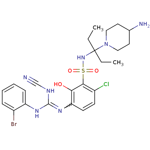 Chemical structure of BindingDB Monomer ID 50193969