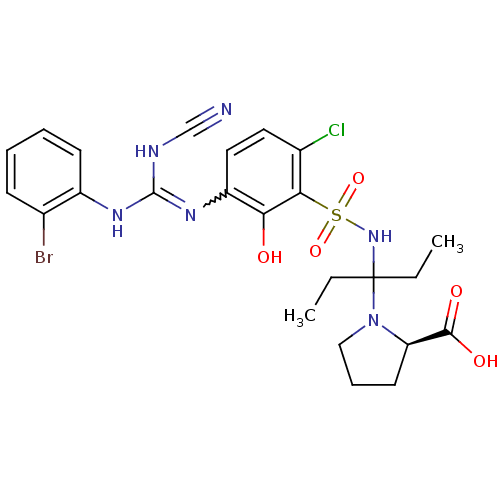 Chemical structure of BindingDB Monomer ID 50193973