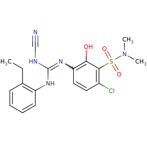 Chemical structure of BindingDB Monomer ID 50193984
