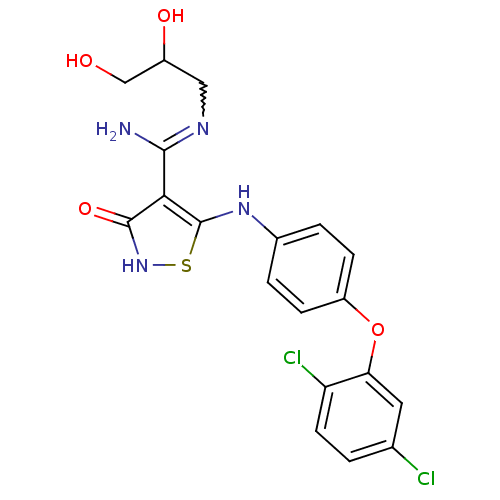 Chemical structure of BindingDB Monomer ID 50194055