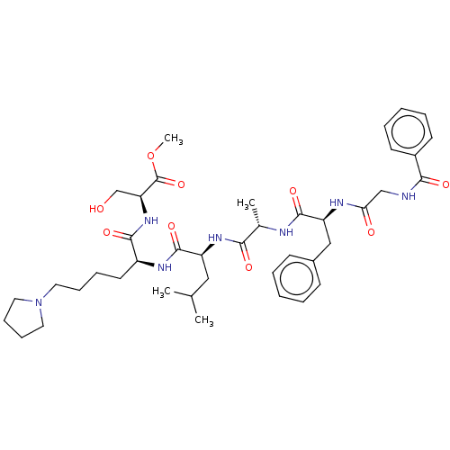 Chemical structure of BindingDB Monomer ID 50194249