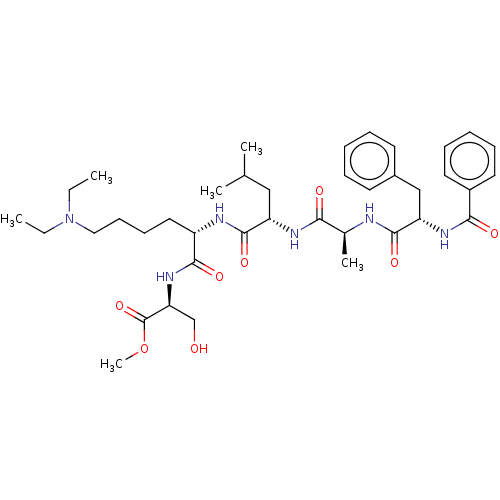 Chemical structure of BindingDB Monomer ID 50194255