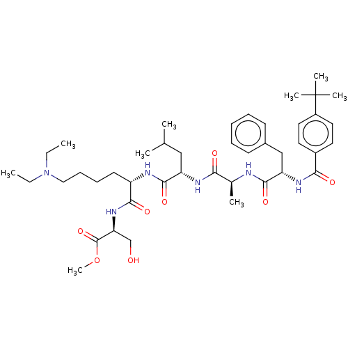 Chemical structure of BindingDB Monomer ID 50194259