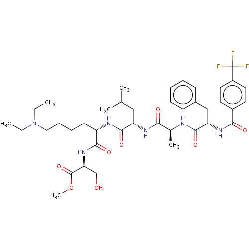Chemical structure of BindingDB Monomer ID 50194260