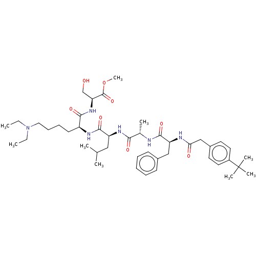 Chemical structure of BindingDB Monomer ID 50194261