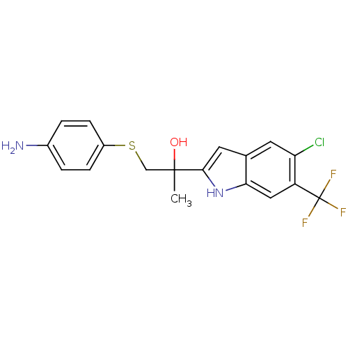 Chemical structure of BindingDB Monomer ID 50194328