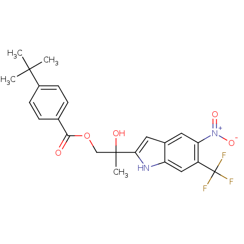Chemical structure of BindingDB Monomer ID 50194329