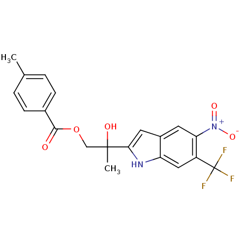 Chemical structure of BindingDB Monomer ID 50194333