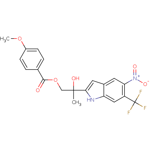 Chemical structure of BindingDB Monomer ID 50194334