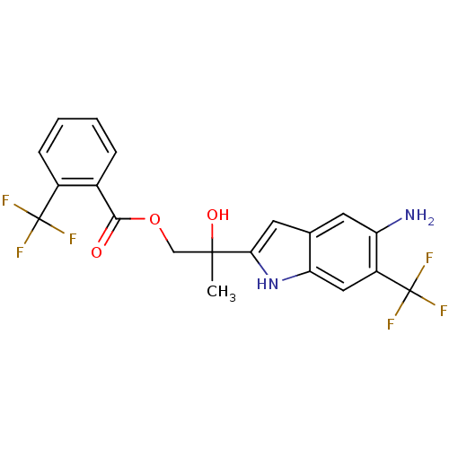 Chemical structure of BindingDB Monomer ID 50194338