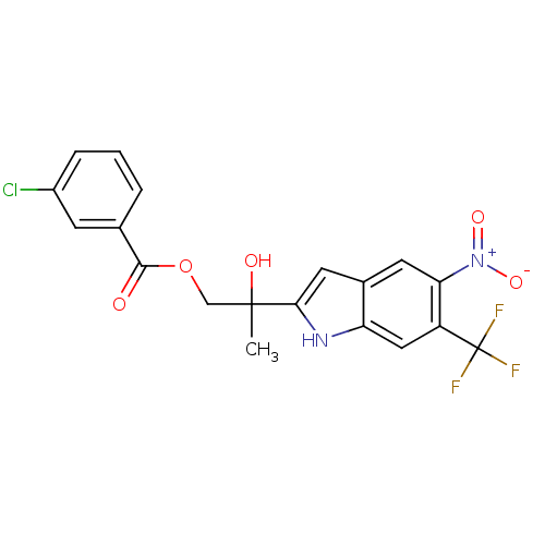 Chemical structure of BindingDB Monomer ID 50194340