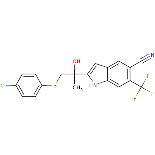 Chemical structure of BindingDB Monomer ID 50194347