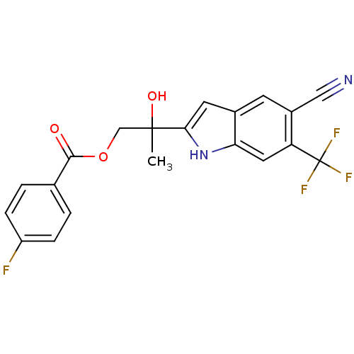 Chemical structure of BindingDB Monomer ID 50194355