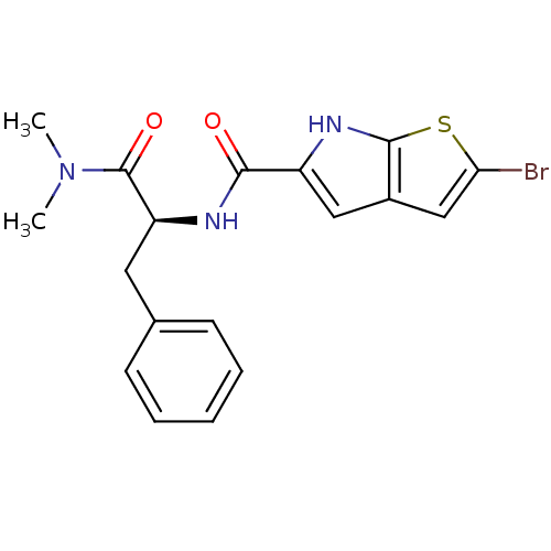 Chemical structure of BindingDB Monomer ID 50194417