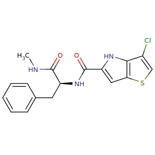 Chemical structure of BindingDB Monomer ID 50194424